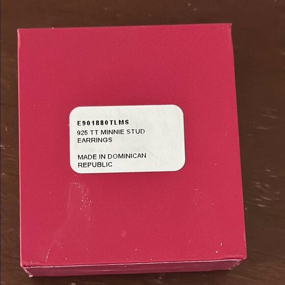 Disney | Rose Gold Sterling Silver Stud Earrings NIB - Picture 7 of 7